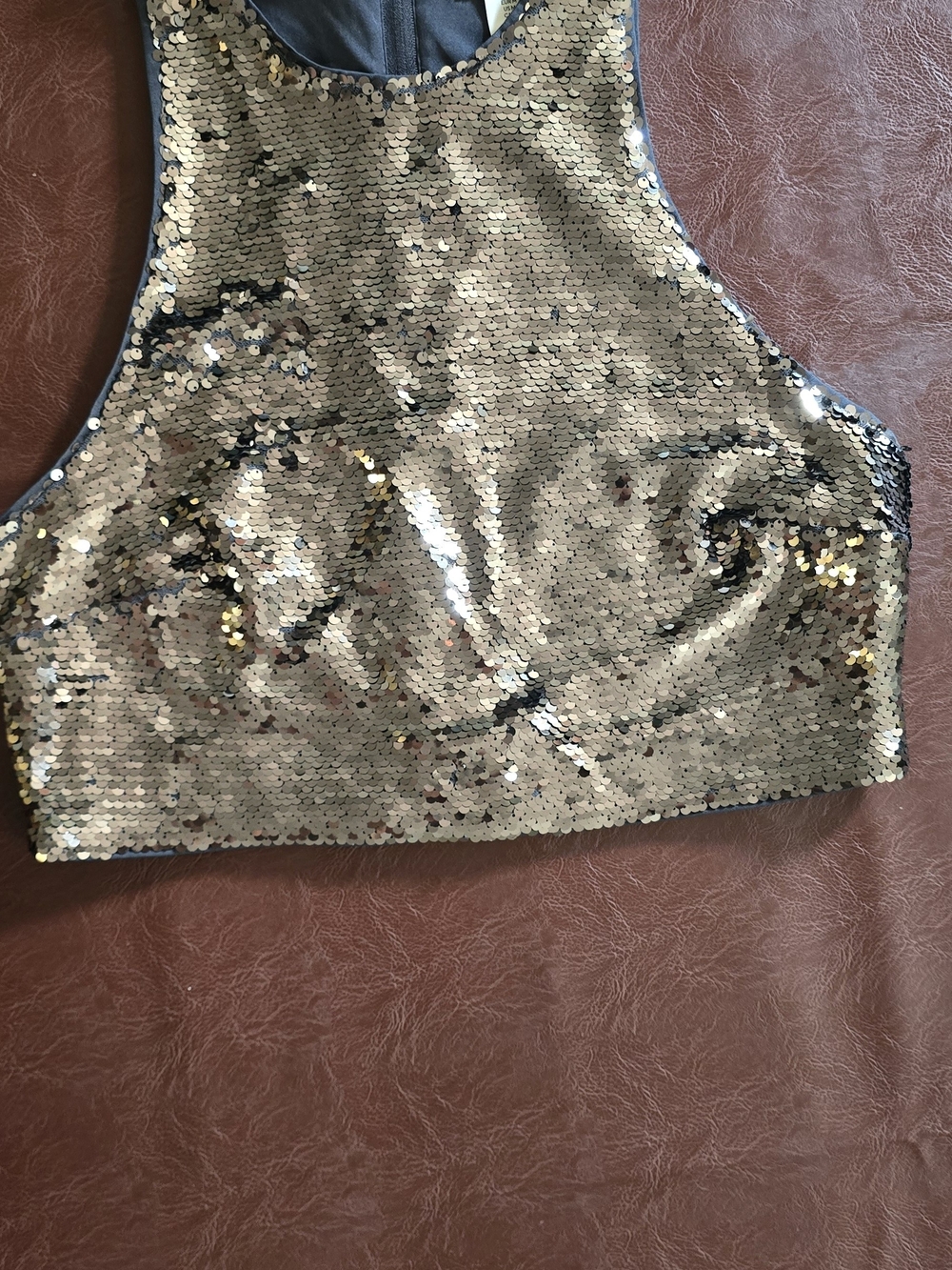 H&M Sequin Top